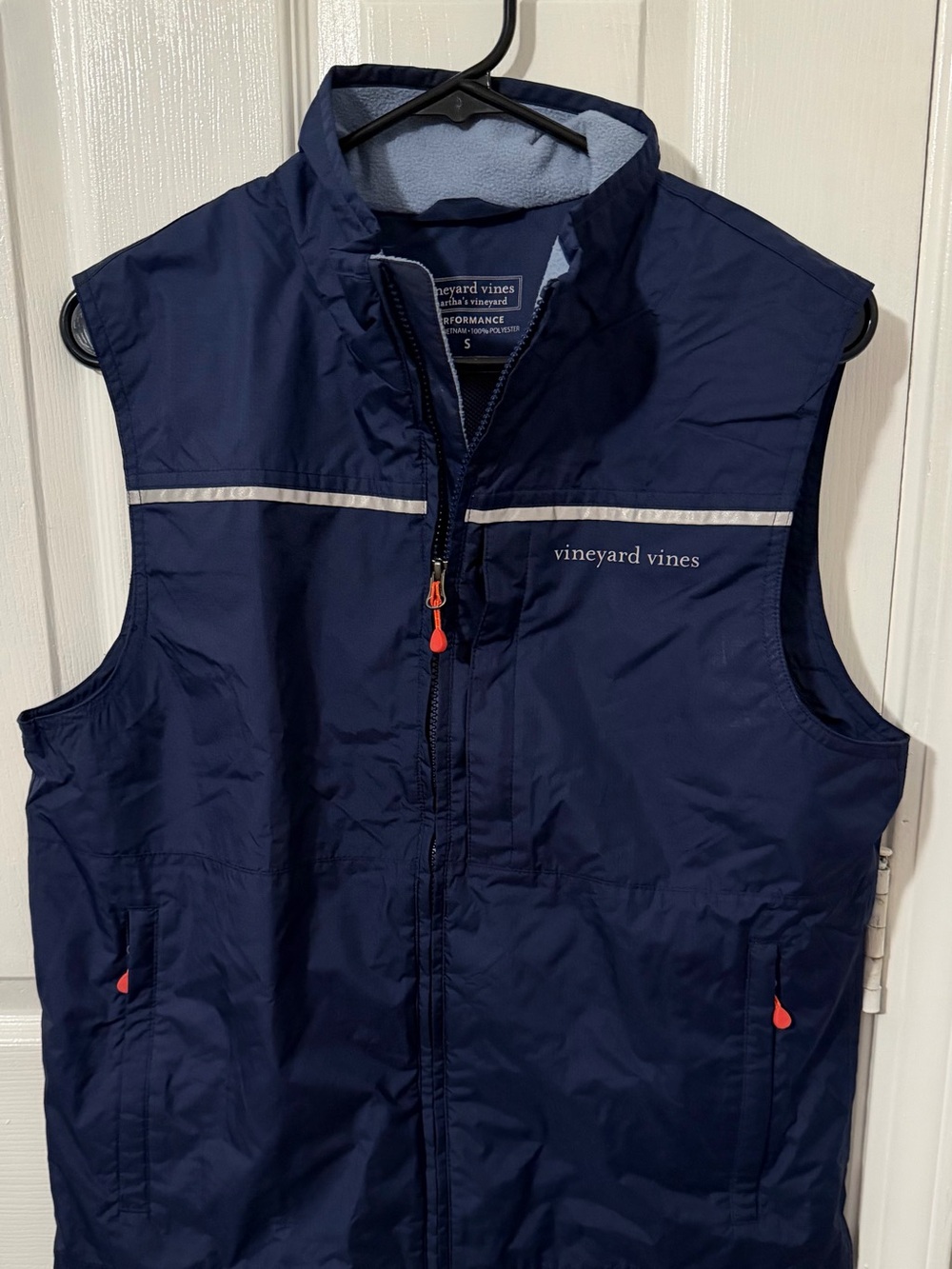 Vineyard Vines Navy Reflective Performance Vest